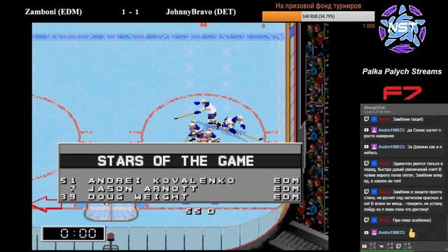 NHL 98. Season VII. 1/4 финала. Zamboni vs JohnnyBravo смотреть онлайн