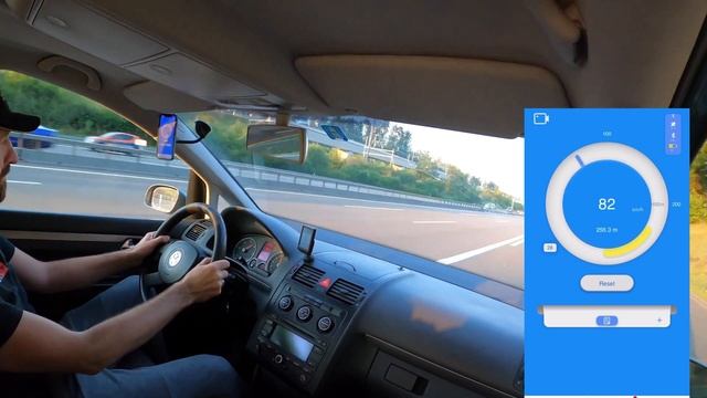 Dragy Box Test 50-130Km/h VW Touran (2006) 2.0tdi смотреть онлайн