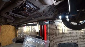 Mark-2 Х110 (1G-FE). Замена масла в АКПП с фильтром.