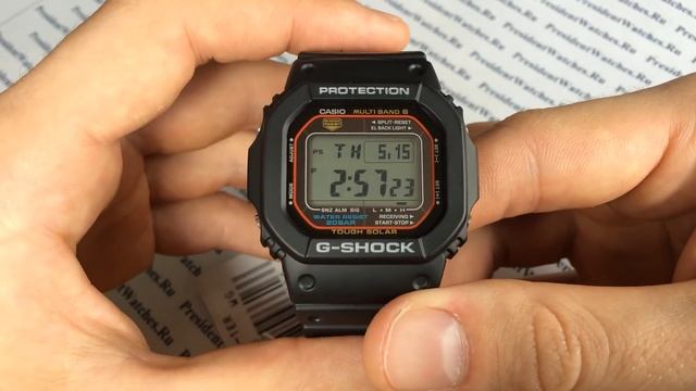 Наручные часы Casio G-SHOCK GW-M5610-1E - видео обзоры | Watch-Forum.RU смотреть онлайн