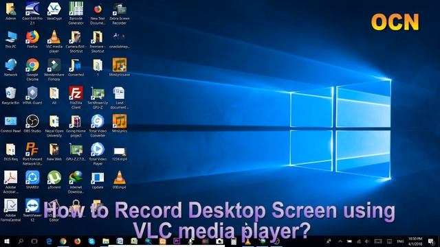 How to Record Desktop Screen using VLC media player 3.0 ? смотреть онлайн