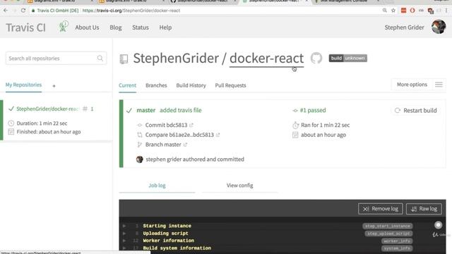 86. Docker: Automated Deployments | Docker on AWS смотреть онлайн
