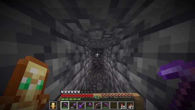 I Mined 100,000 Blocks in a STRAIGHT LINE in Hardcore Minecraft! (Episode 10) смотреть онлайн