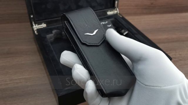 Vertu Signature S Design Clous De Paris Pure Black смотреть онлайн