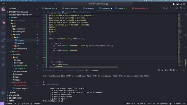Server-side filtered, paginated and sorted Table in SvelteKit (Part 2/2) смотреть онлайн