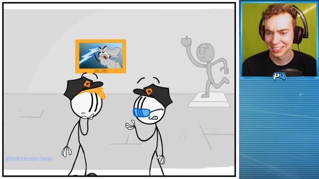 HELP ME BREAK THE BANK! (Funny Stickman Game) смотреть онлайн