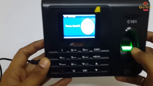 Realtime Eco C101 Biometric Attendance Machine with USB Excel Export | Full Testing with Rfid Card смотреть онлайн