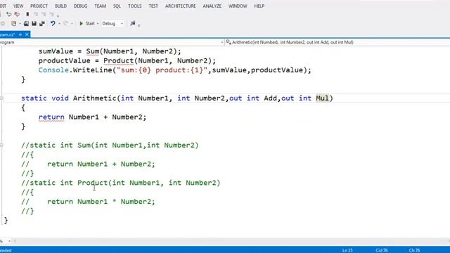C#.Net in Tamil Part 32 - out Parameter смотреть онлайн