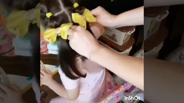 Простая прическа для девочки смотреть онлайн