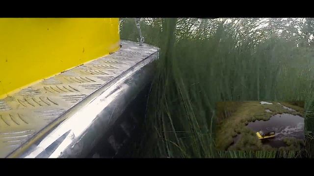 Гусеничный вездеход TERRANICA Dreamtrack на болоте смотреть онлайн