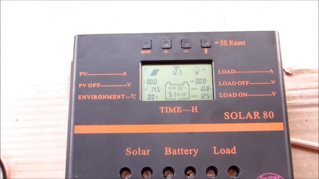 Ток потребления контроллера солнечных панелей Solar 80. Насколько контроллер садит аккумулятор? смотреть онлайн