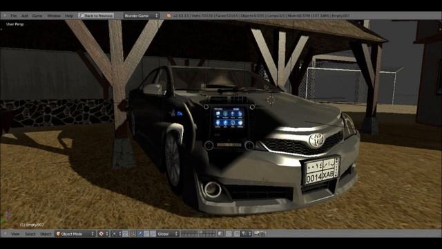 "Steps of modeling " camry 2012 with blender смотреть онлайн