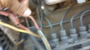 Liugong clg 835,  deutz td226b - подключение проводов генератора.