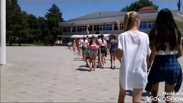 Прощальное видео вожатым нашего 19 отряда в лагере 