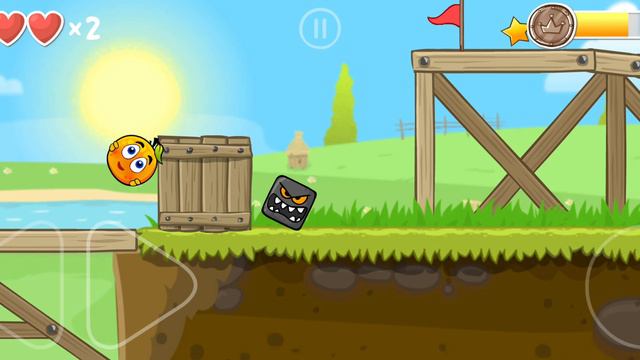 Туториал как получить апельсинчик в Red Ball 4!