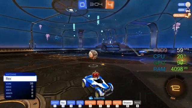 GeForce GT 1030 -- Intel Core i7-860 -- Rocket League FPS Test смотреть онлайн