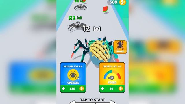 ЭВОЛЮЦИЯ ПАУКА! Spider Evolution Runner смотреть онлайн