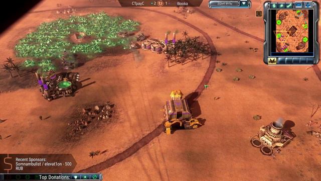 [CTpayC vs Bookuha - LEAGUE CHAMPIOSHIP] Command & Conquer 3: Kane's Wrath смотреть онлайн