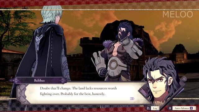FE3H Marriage / Romance Balthus (C - S Support) - Fire Emblem Three Houses Cindered Shadows смотреть онлайн