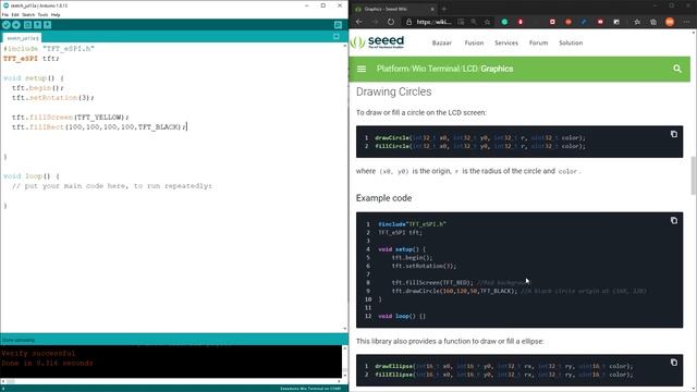 Wio Terminal Classroom #2 | Drawing Shapes on LCD смотреть онлайн