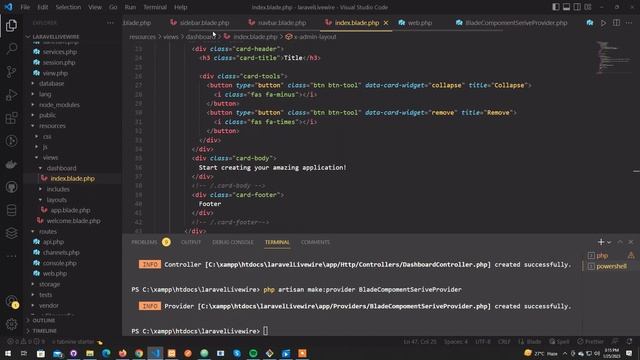 2. Dashboard setup And make User Component смотреть онлайн