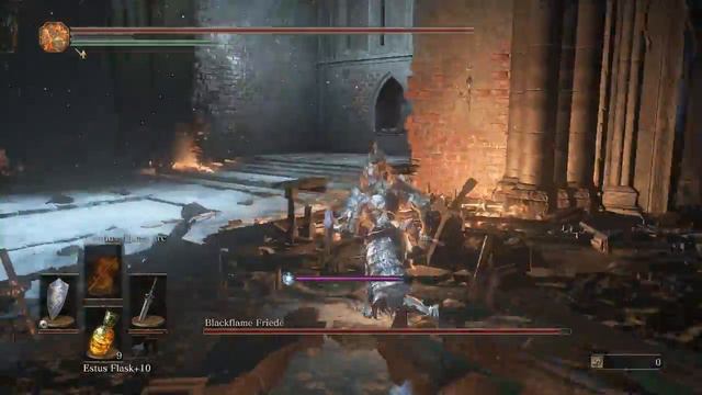 Dark souls III : Boss Sister Friede & Father Ariandel (NG+7) смотреть онлайн