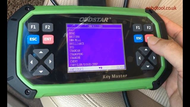 Use OBDSTAR Key Master To Read 2011 GM Buick Excelle GT BCM Code