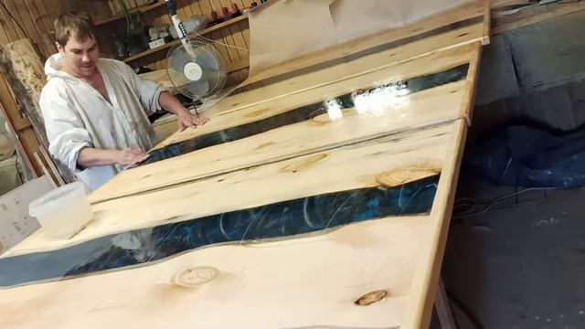 Полировка , стол келло, смола эпоксидная. смотреть онлайн