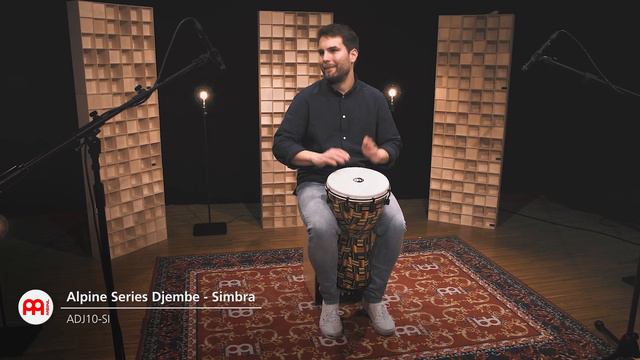 MEINL Percussion Alpine Series Djembe - Simbra - ADJ10-SI смотреть онлайн