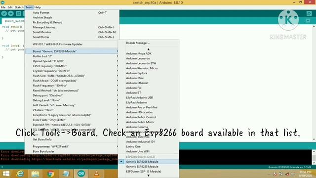 Getting start with Esp8266-01 (WiFi) module смотреть онлайн