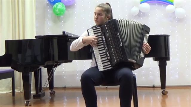 Бондарева Мария (номинация "Аккордеон", 5-я возрастная категория) смотреть онлайн