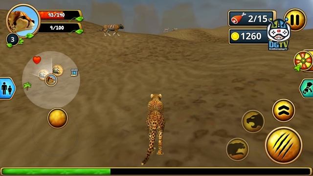 Cheetah Family Sim (by Area730) Android Gameplay [HD] смотреть онлайн