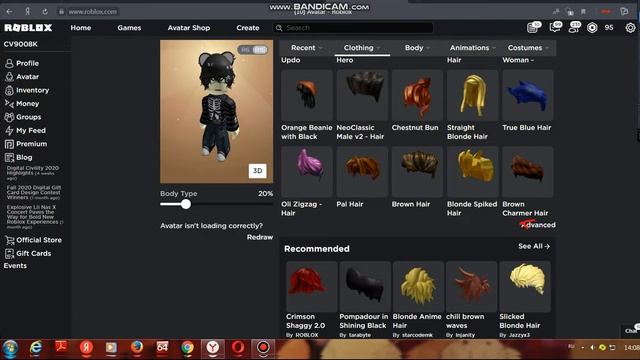 как одеть ЛЮБОЕ(почти xD)количество волос в роблоксе. ТУТОРИАЛ. смотреть онлайн