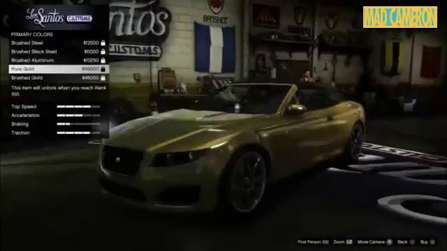 GTA 5 online car modification Lampadati Felon, GT on the los santos customs смотреть онлайн