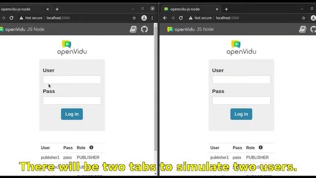 OpenVidu Tutorial - Js Node смотреть онлайн