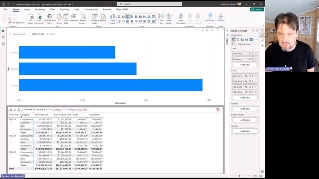 Visual Calculations - Improvements to doing calculations in Power BI - Jay ter Heerdt смотреть онлайн