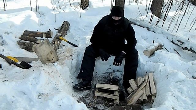 [РВ] Костёр «Колодец» - как подготовить и разжечь смотреть онлайн