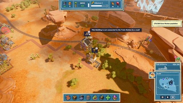 SteamWorld Build строим город для роботов обзор первый взгляд