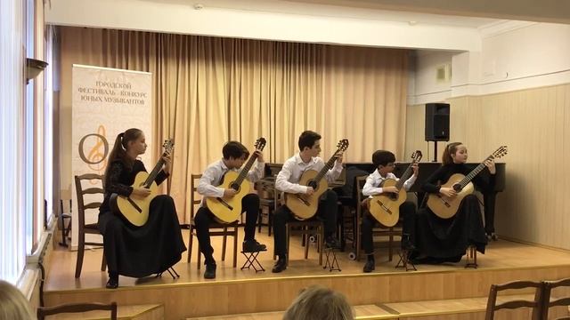 М. Пенелла Пасодобль "Дикий кот", Гитарный квинтет БРЕНД, Ренессанс гитары 2020 смотреть онлайн