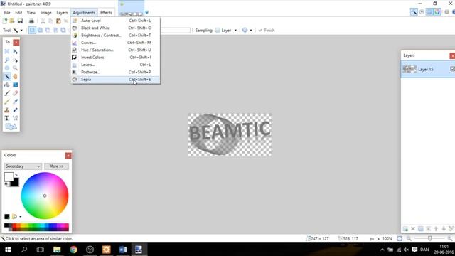 How to Colorize Black and White images in Paint.NET смотреть онлайн