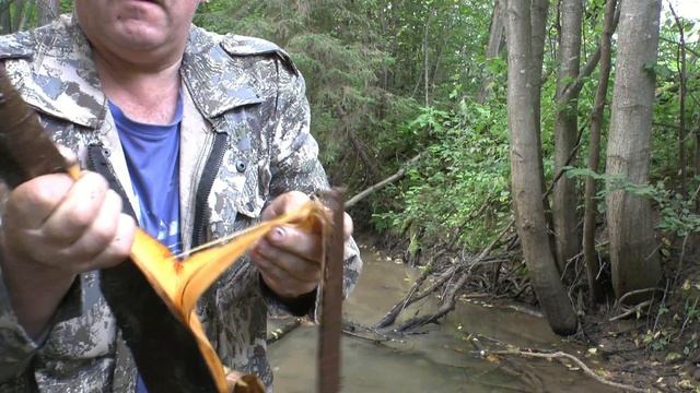 Заготовка лыка на мочало, циновки и верёвки. смотреть онлайн