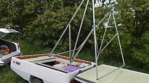 Первый выезд с прицепом Скиф м2