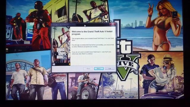 GTA V for PC (installation on Desktop) смотреть онлайн