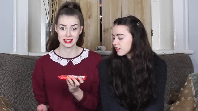 BRITISH SISTERS TRY AMERICAN CANDY смотреть онлайн