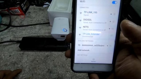 TP-Link  Wireless   Extender configuration