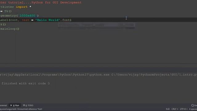 #1 | Introduction and Creating Label | Python for GUI Using Tkinter in Tamil смотреть онлайн