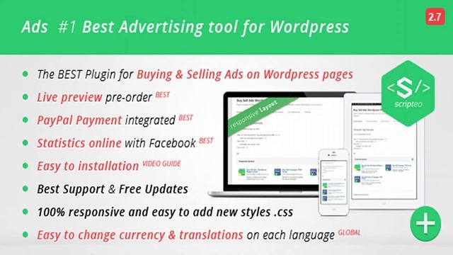 ADS - Modern WordPress Ad Plugin | Codecanyon Scripts and Snippets смотреть онлайн