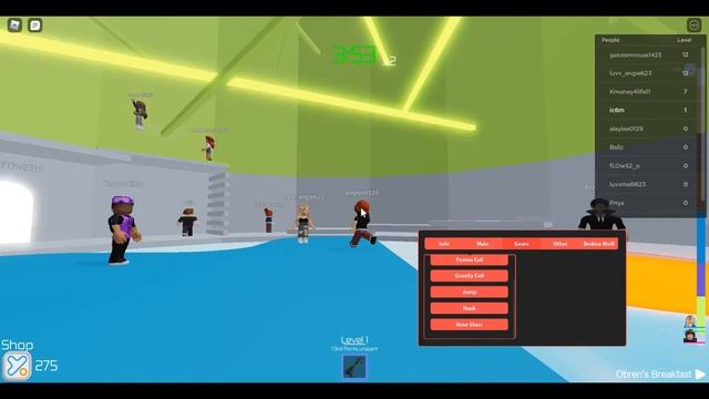 Roblox Tower of Hell OP Script смотреть онлайн
