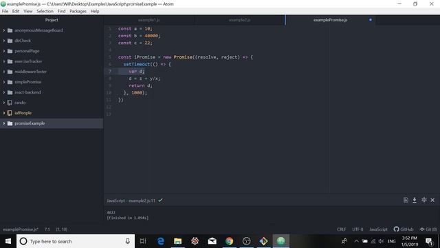 JavaScript Promise - A Simple Example смотреть онлайн