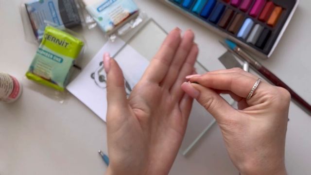 Панда своими руками из полимерной глины смотреть онлайн